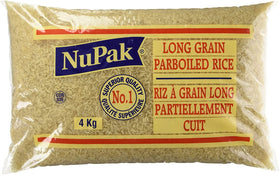 Riz à grain long partiellement cuit 4.54kg Nupak