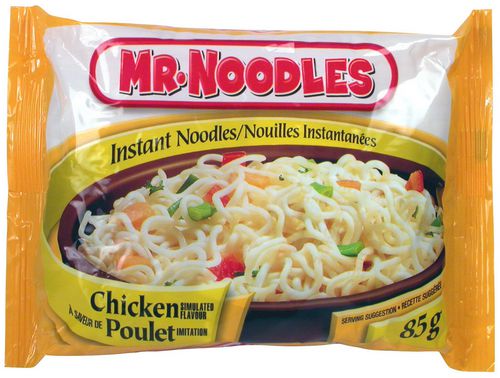 Nouilles instantanées à saveur poulet 85g Mr Noodles