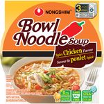 Nouilles avec mélange pour soupe à saveur de poulet épicé 86g Bowl Noodle