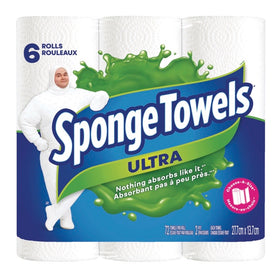 Papier toilette Ultra SpongeTowels 6Rouleaux