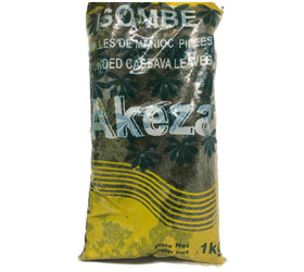Feuilles de manioc  isombe 1kg Akeza