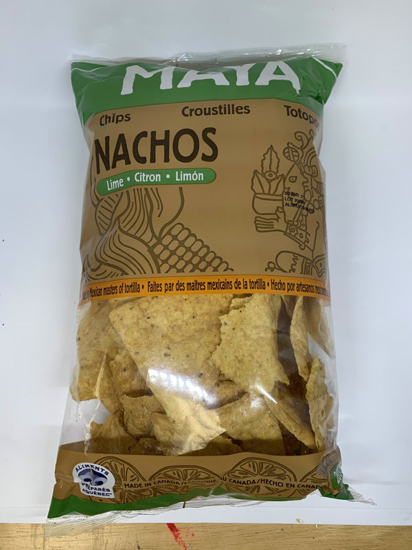 Nachos chips saveur citron maya 280g