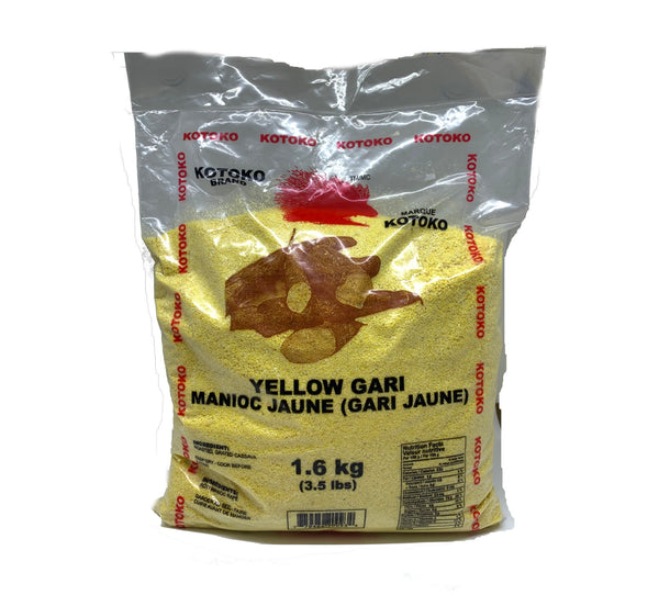 Manioc jaune gari jaune 1.6kg Kotoko