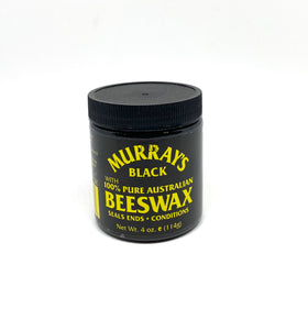 Beeswax Brillantine à la cire d’abeilles 114 g Murray ́s Black