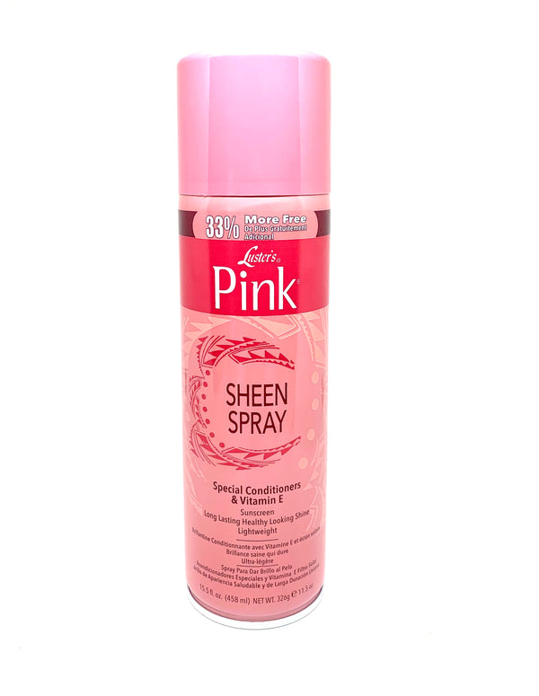 Spray brillant pour cheveux Pink 458 ml