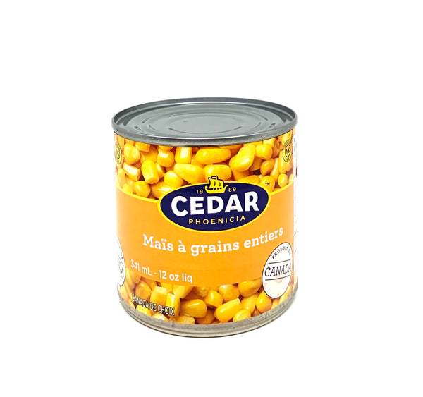 Maïs à grains entiers 341ml Cedar