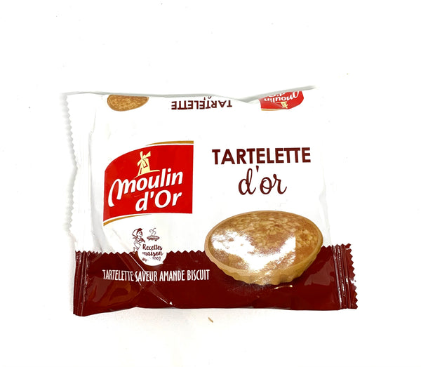 Tartelette d'or saveur amende biscuit Moulin d'or