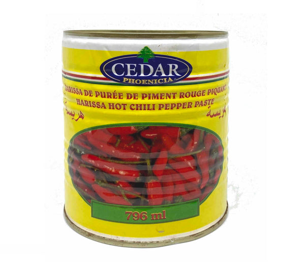 Harissa de purée de piment rouge 796g Cedar