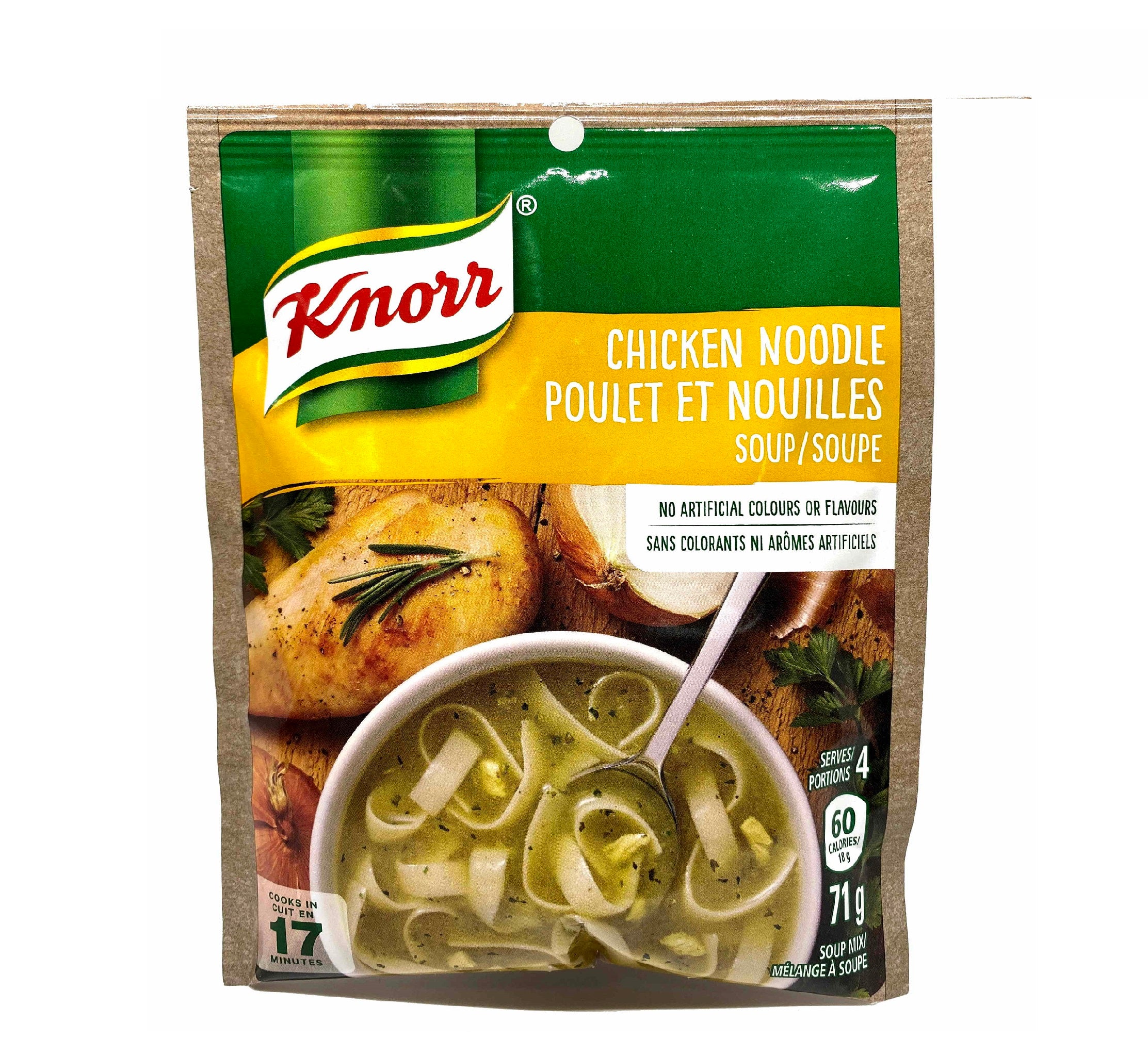 Soupe de poulet Knorr 74G – Panier du Monde