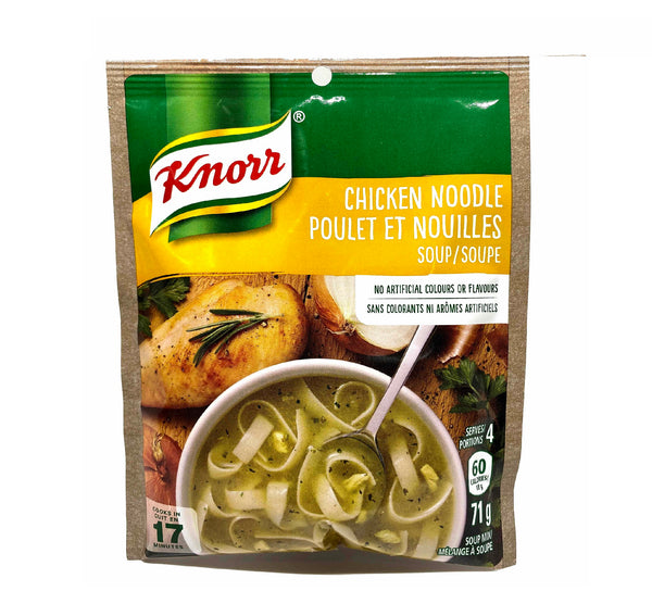 Soupe poulet et nouilles 71g Knorr