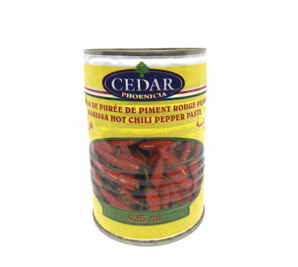 Harissa de purée de piment rouge 425g Cedar