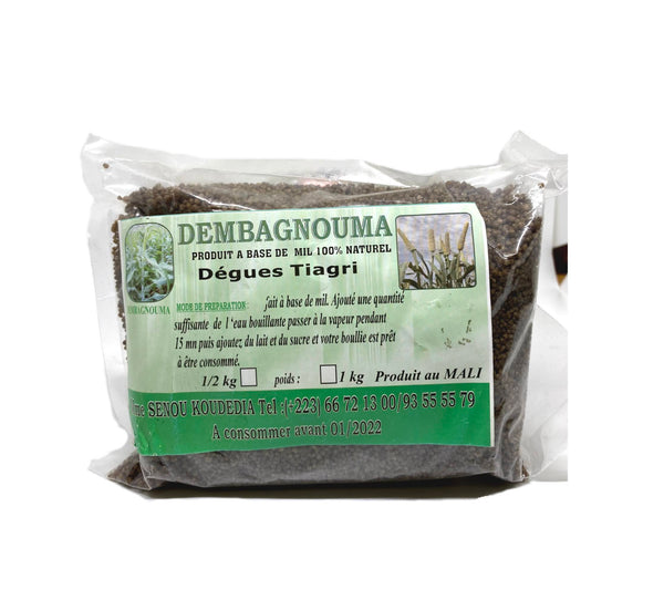 Dégué tiakri mil 100% naturel 1 kg Dembagnouma