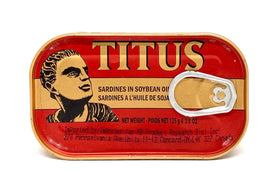 Sardines à l'huile de soja 125g Titus