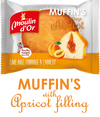 Muffin fourrage abricot Moulin d'or