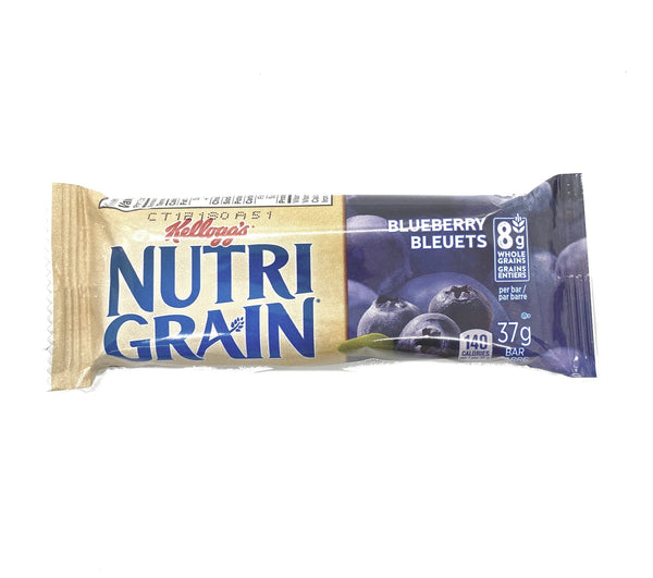 Barre bleuets nutri grain 37g Kellogs