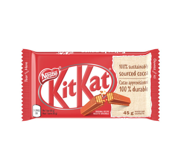 Chocolat cacao durable 45g Kitkat