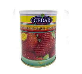 Confiture de fraises 750ml Cédar