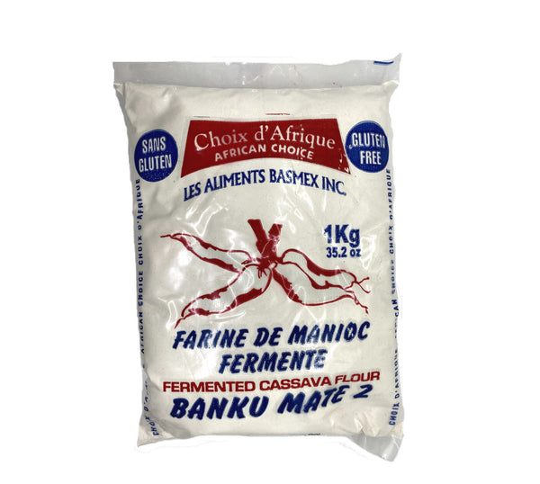 Farine de manioc fermenté 1kg Choix Afrique