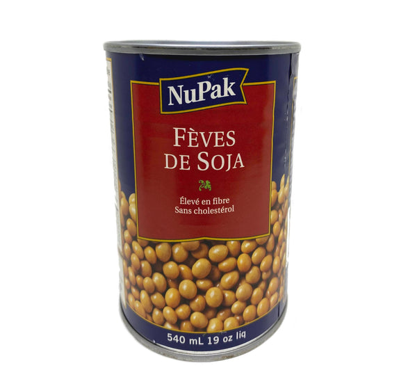 Fèves de soja sans cholestérol 540ml NuPak