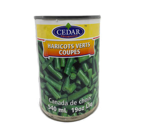Haricots verts coupés 540ml Cedar