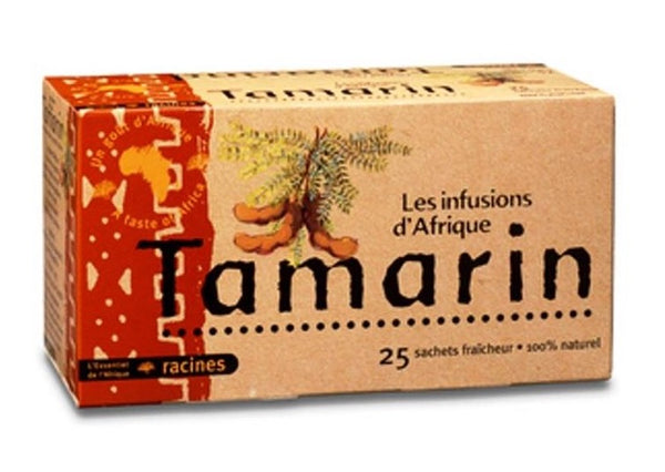 Thé tamarin 100% naturel les infusions d'afrique 25sachets