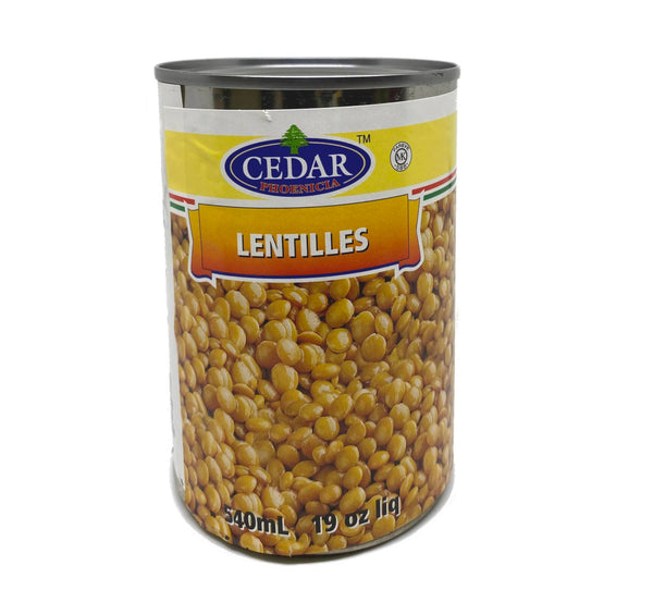 Lentilles 540ml Cedar