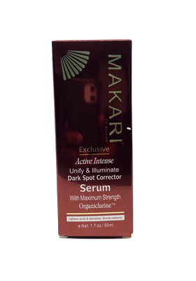 Serum correcteur et anti-tâches avec forte teneur organiclarine 50ml Makari