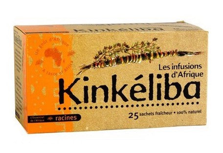 Thé au kinkéliba 100% naturel les infusions d'afrique 25sachets